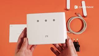 Обзор Интернетцентра ZTE MF293N  Ситилинк [upl. by Yenahs]