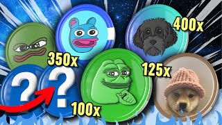 3 BEST Meme Coins To Make Millions Next Bull Run Easy 100x [upl. by Mason372]