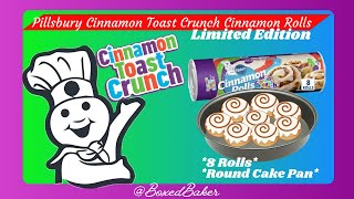 Pillsbury Cinnamon Toast Crunch Cinnamon Rolls [upl. by Whitehurst]