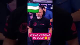 AZIZBEK TEMIROV YAQIN KUNLARDA UFCGA OTISH UCHUN TAYYORGARLIK QATTIQ BOLMOQDA mma ufc daxshatmm [upl. by Ardua]