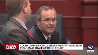 Colby Jenkins Utah Supreme Court arguments claim USPS interference in GOP Primary [upl. by Mcroberts]