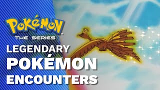 EVERY First Legendary Pokémon Encounter 🔎  Pokémon the Series [upl. by Razaele]