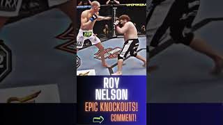 Roy Nelson The KO Powerhouse of MMA 🥋 [upl. by Godred676]