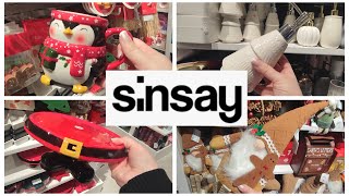 SINSAY 🛍️ PATERA MIKOŁAJ HIT 💖 PODUSZKA KALENDARZ I DOZOWNIK CHOINKA 💖 PRZEGLĄD PÓŁEK 💖 [upl. by Donadee]