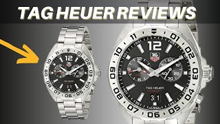 New TAG Heuer WAZ111A BA0875 Formula Stainless Watch Features Detailed [upl. by Errised]