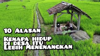 10 Alasan Kenapa Hidup Di Desa Itu Lebih Menenangkan [upl. by Ahset]