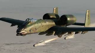 A10 A Warthog in action  Training CAS Short Montage  DCS Gameplay [upl. by Aihsei]