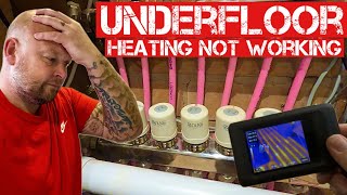 GETTING UNDERFLOOR HEATING WORKING PROPERLY Can i sort it [upl. by Alarise]