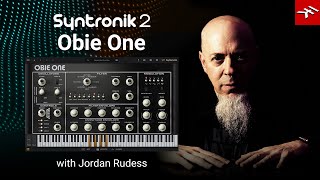 Jordan Rudess plays the Obie One modern virtual synthesizer from Syntronik 2 [upl. by Nomelif]