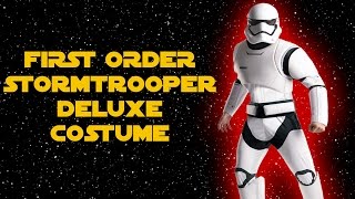 Rubies First Order Stormtrooper Deluxe Costume [upl. by Ialocin]