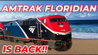 Amtrak Floridian  New Route Announced  Chicago to Miami [upl. by Aiksa172]