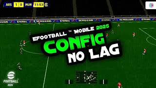 Efootball Mobile 2025 Config  No Lag No Crowd in Efootball [upl. by Metsky521]