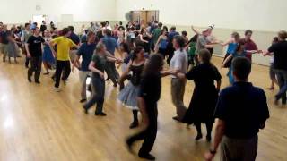 Contra Dance Palo Alto California 2009 Friday Night Waltz [upl. by Suravaj]