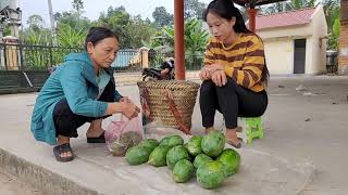 Full Videos 20 days of building a lifeharvest vegetables to sellharvest bamboo shoot [upl. by Sonitnatsok]