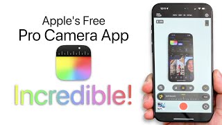 Apple Made an Incredible Pro Camera App and Its Free [upl. by Jada]