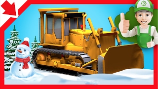 Trickfilm auto Bulldozer deutsch für Kinder Bulldozer Trickfilm Animation Kinderfilm auto deutsch [upl. by Norven]