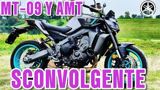 quotNuova Yamaha MT09Y AMT Potenza e Tecnologia in automatico [upl. by Llennyl]