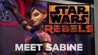 Meet Sabine the Explosive Artist  Star Wars Rebels [upl. by Mehalick771]