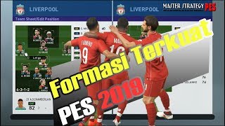 Formasi Menyerang Bertahan Terkuat PES 2019 [upl. by Yblek]