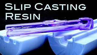 How to Slip Cast Urethane resin parts simulated Blow Molding [upl. by Marrissa938]