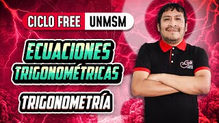 TRIGONOMETRÍA 📐 Ecuaciones trigonométricas 📌 CICLO FREE [upl. by Prud]