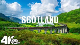 Scotland 4K Ultra HD  Relaxing Music With Beautiful Nature Scenes  Amazing Nature [upl. by Miarfe]