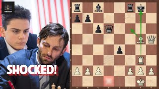 The 14 year old sacrificed a rook to defeat Alexander Grischuk  World blitz Teams 2024 [upl. by Aisatal214]