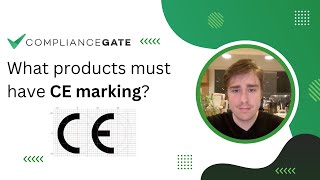 What products must have CE marking [upl. by Ahsenar882]