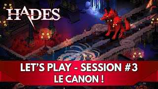 Hades FR  Lets Play Session 3  le Canon [upl. by Mil]