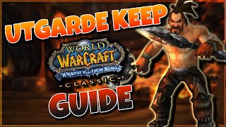 Utgarde Keep Dungeon Guide WotLK  Achievements Bosses and Trash [upl. by Rramo]