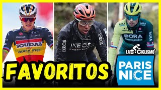 🚨RUTA Y FAVORITOS PARA PARIS NICE Y TIRRENO ADRIATICO 🚨B4TALLA ASEGURADA 🚵‍♂️ LA VOZ DEL CICLISMO [upl. by Tullusus344]