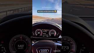 Audi snap  Hadise Kücük Bir Yol arabasnapleri audi topspeed [upl. by Kerrison]