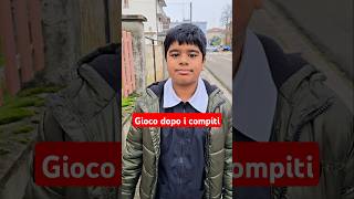 Gioco dopo i compiti scuola italian italiano giovedì youtubeshorts shorts bilalofficial15 [upl. by Anilad698]