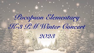 Pocopson Elementary Winter K3 PM Concert [upl. by Lars]