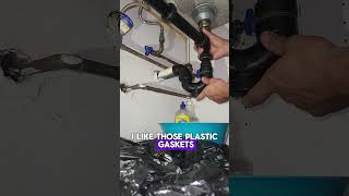 Kitchen Sink Repair  Fixing Leaking Pipes With An Easy Ptrap Replacement [upl. by Llerihs]