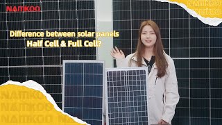 Half Cell amp Full Cell Solar Panels  Namkoo Solar [upl. by Callida]