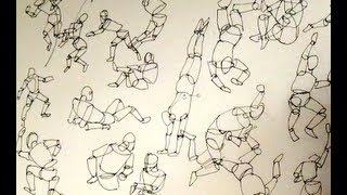 How to sketch amp draw people Part 1  How to use a mannequin [upl. by Raynor]