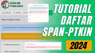 TUTORIAL DAFTAR SPANPTKIN 2024 🔥 [upl. by Nirhtak]