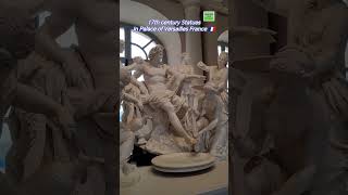 Statues in palace of Versailles France🇫🇷 versailles statue historicstatues shortvideo shorts [upl. by Kersten]