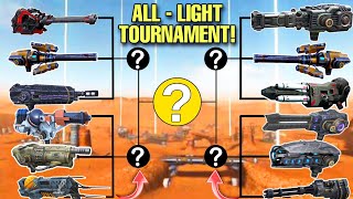 🔥 ALL LIGHT WEAPONS TOURNAMENT  WAR ROBOTS WR  BEST HEAVY CHAMPIONSHIP [upl. by Ybrek974]