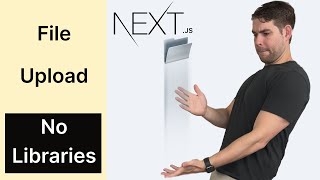 File Upload in Nextjs 13 App Directory with NO libraries Client and React Server Components [upl. by Tacklind]