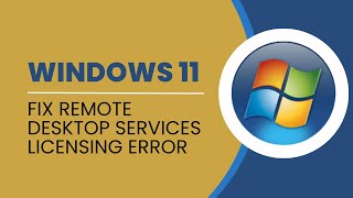 2024 How To Fix Remote Desktop Services Licensing Error [upl. by Oona]