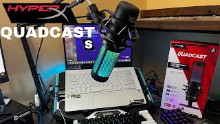 HyperX Quadcast S Unboxing and Review [upl. by Esilehc]