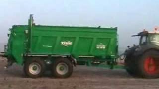 TEBBE HS 180 mit Fendt 930 Seiringer Umweltservice [upl. by Irrak]