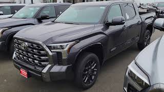 2024 Toyota Tundra Platinum in Magnetic Gray Metallic [upl. by Donoghue]