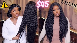 SO I found a 45 💸 wig on SHEIN and GIRLA 🥵 this is WHAT happened when I installed her [upl. by Kylah624]