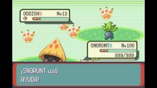 POKEMON EMERALD  SNORUNT  AYUDA  ASSIST [upl. by Ahseyn]