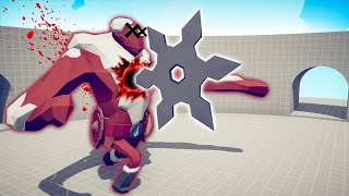 1000000 DAMAGE NINJA vs UNITS  TABS  Totally Accurate Battle Simulator 2023 [upl. by Nirrad]