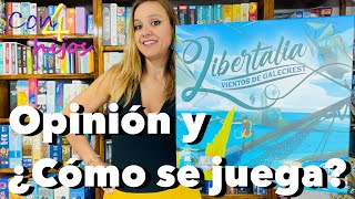 Libertalia Vientos de Galecrest Maldito Games Opinión y ¿Cómo se juega estrategia [upl. by Eenel]