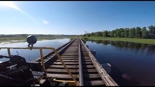 NARCOA Motorcar trip on the Washington County Railroads Lyndonville Sub in Vermont [upl. by Artied601]